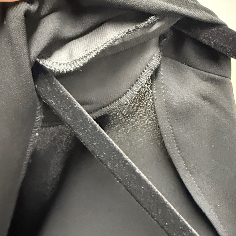 Babaton Black Long-Sleeve Wrap Midi Dress - Picture 6 of 6